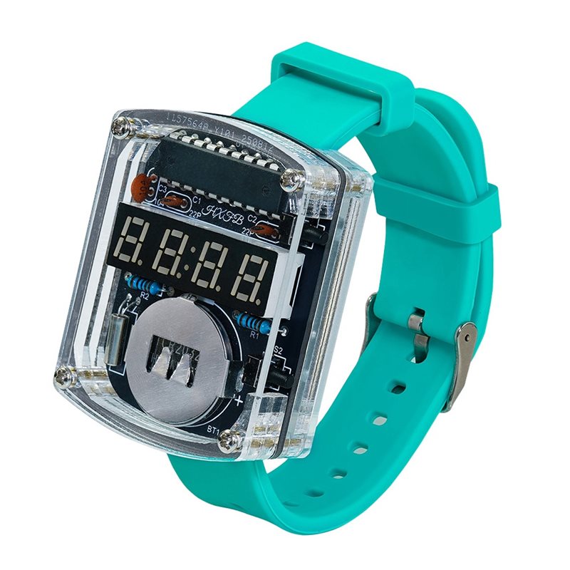 2X DIY Watch LED Watch Electro - Diy Electronics Project Kit ulasan dan harga