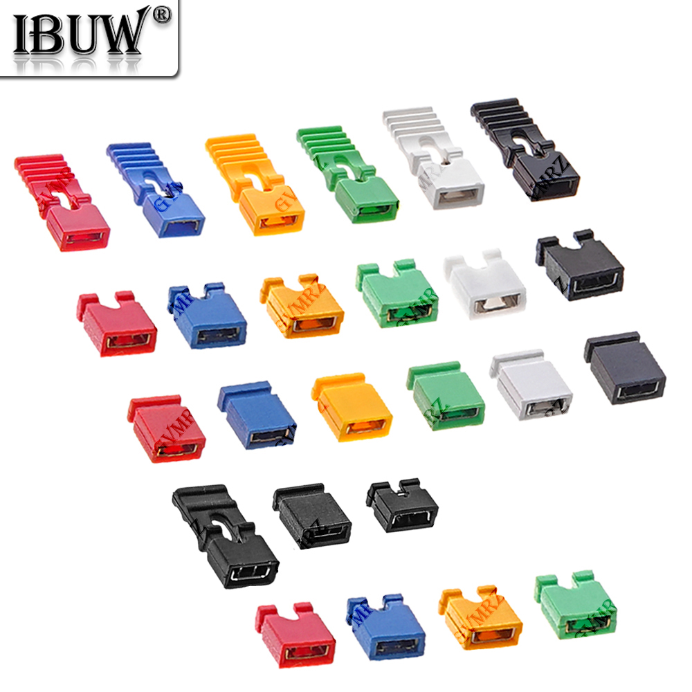 100PCS/lot 2.54mm Jumper Cap S - Male Female Header Pin ulasan dan harga