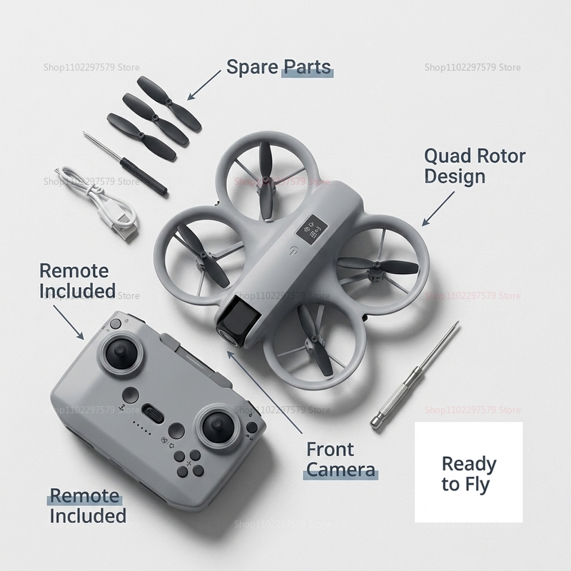 Mini Drone with 8K HD Camera F - Diy Rc Electronics ulasan dan harga