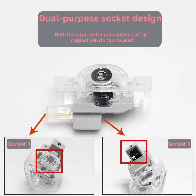 Car Door Led HD Projector Ligh - Diy Rc Electronics ulasan dan harga