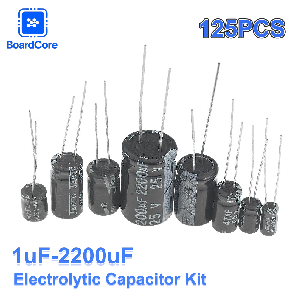 25 Values 125PCS Electrolytic  - Hobby Diy Electronics Kit ulasan dan harga