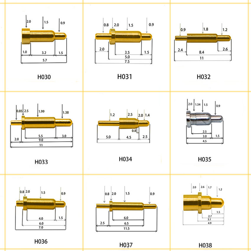 1Pcs High Current Spring Loade - Male Female Header Pin ulasan dan harga