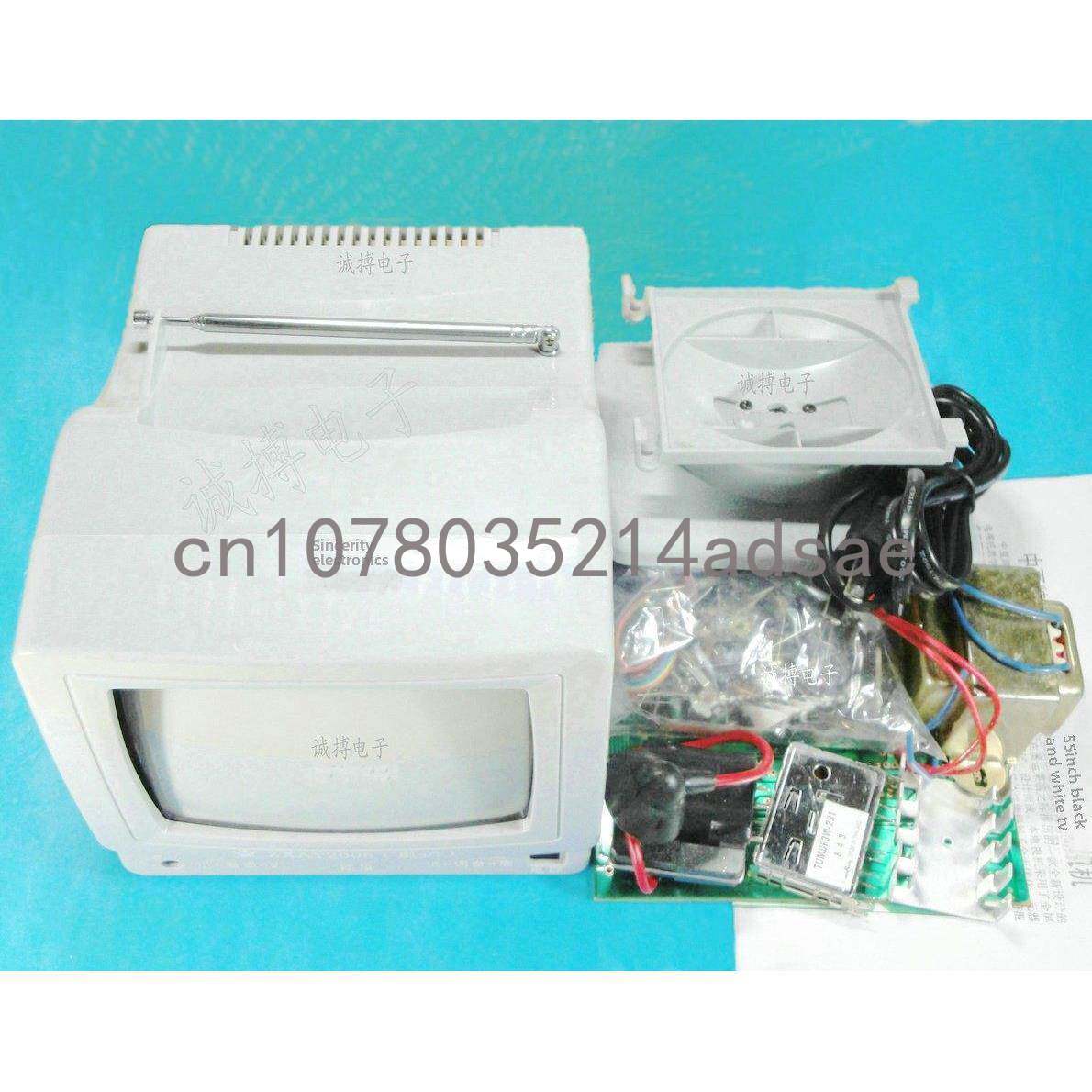 5.5 Inch Black & White TV Main - Diy Electronics Project Kit ulasan dan harga