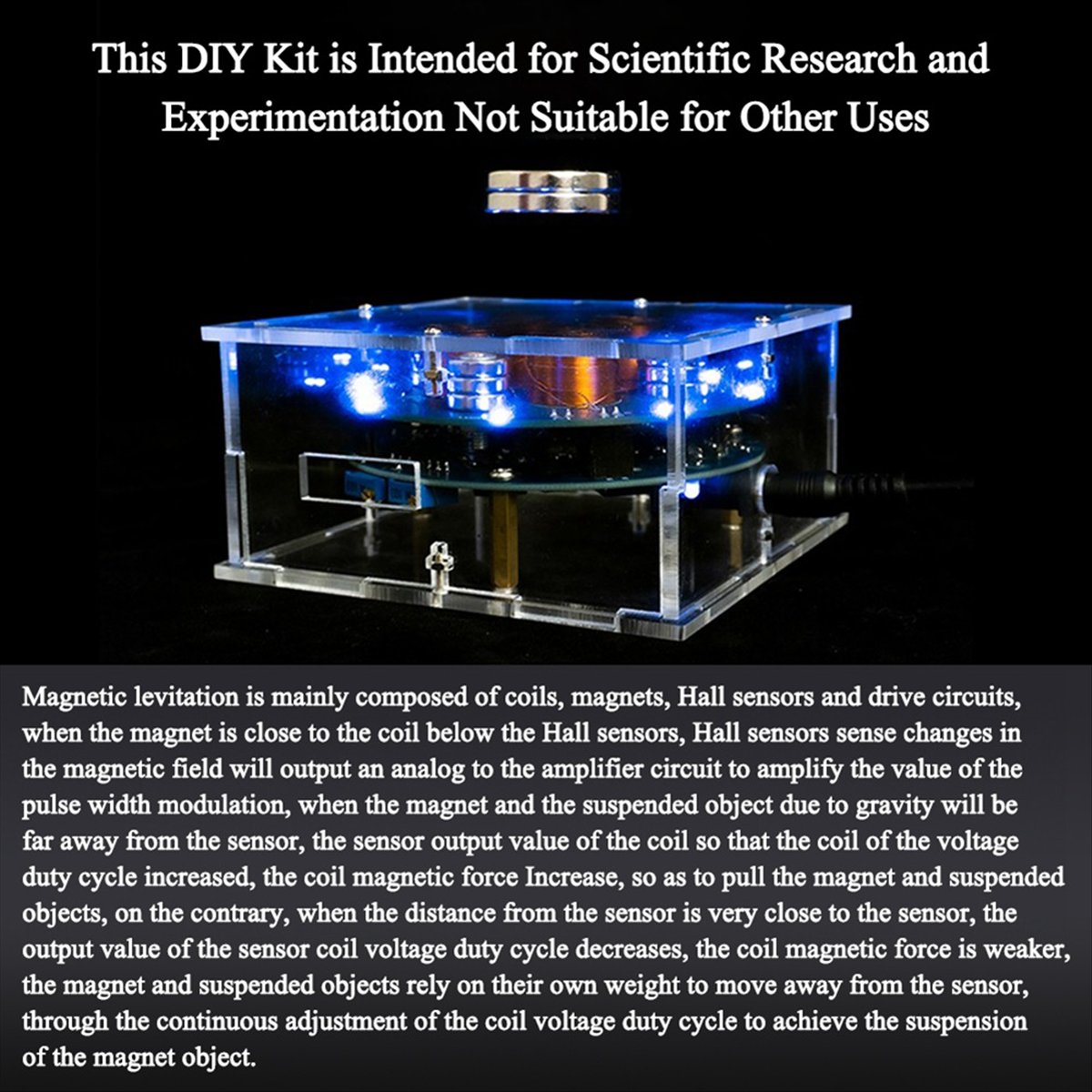 AB53 DIY Magnetic Levitation K - Diy Electronics Project Kit ulasan dan harga
