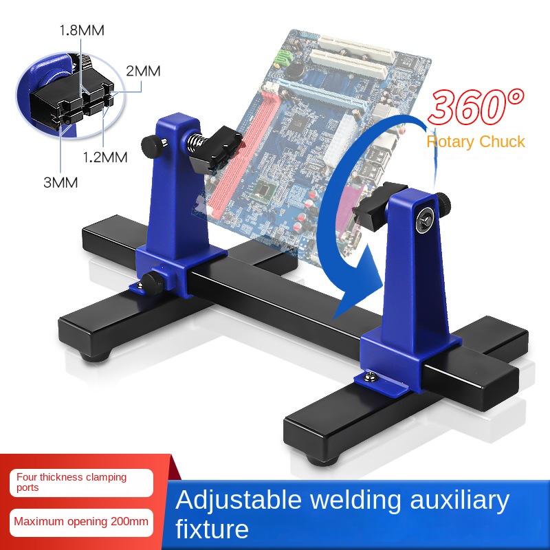 Adjustable 360° Circuit Board  - Diy Electronics Holder ulasan dan harga