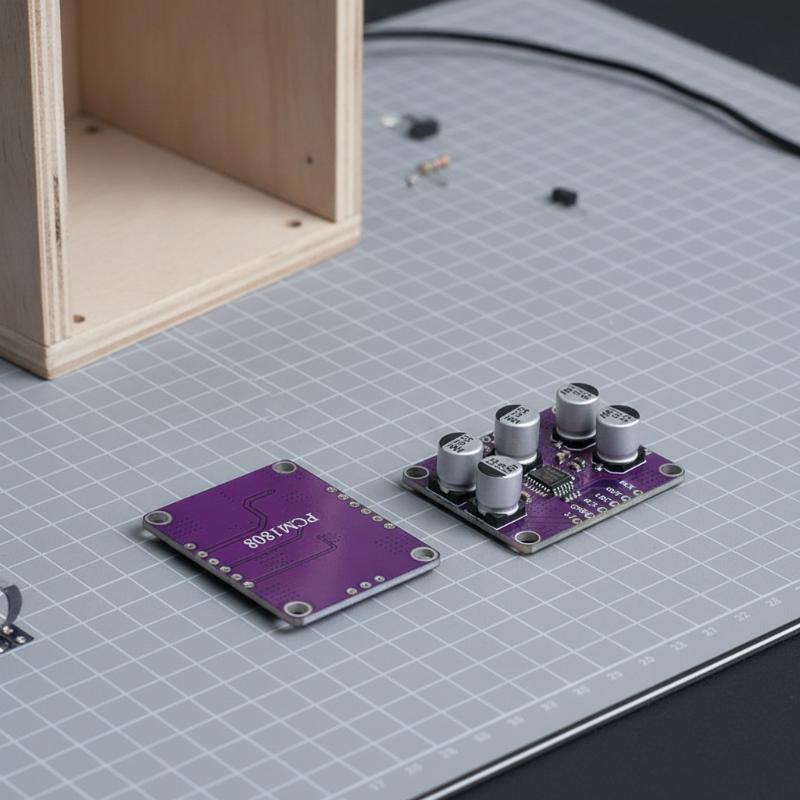 NEW 24Bit PCM1808 Stereo ADC M - Diy Analog Electronics ulasan dan harga