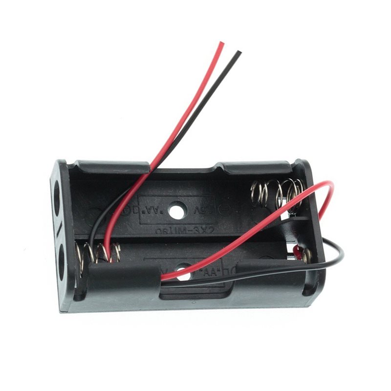 AAAEL-100Pcs 2AA Battery Case  - Diy Electronics Holder ulasan dan harga
