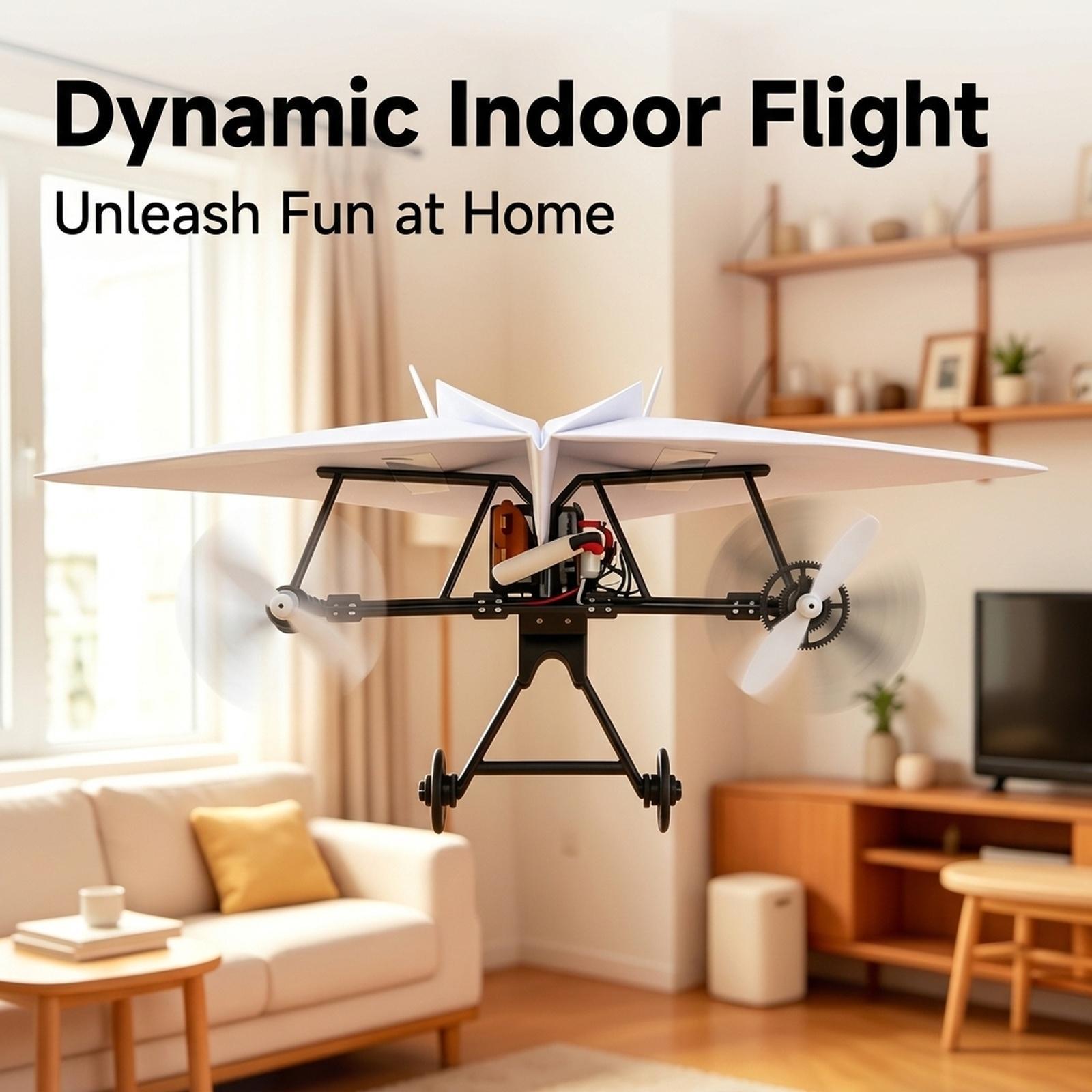 Mini RC Airplane DIY Kit ABS M - Diy Electronics Project Kit ulasan dan harga