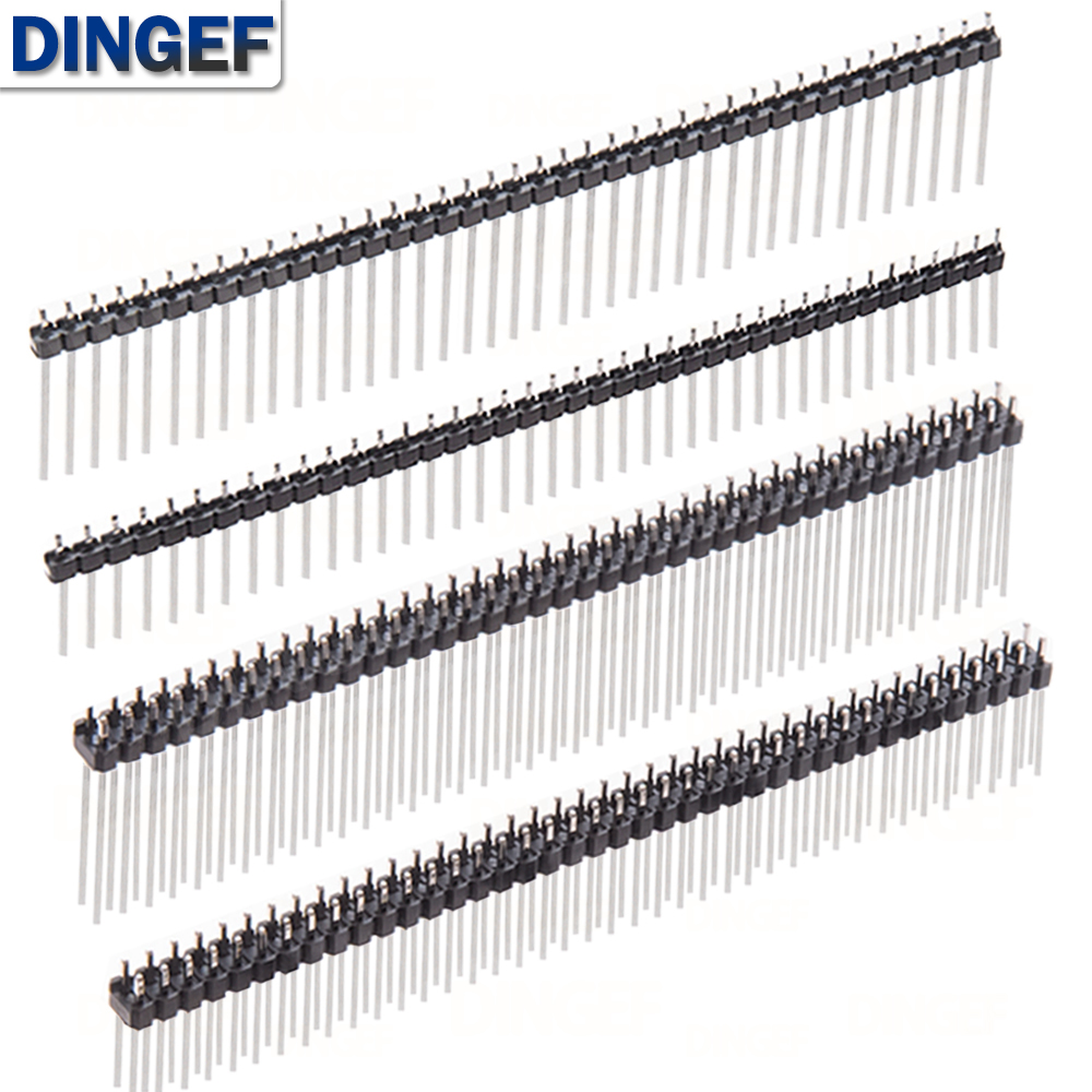 10PCS Single Double Row Male 1 - Male Female Header Pin ulasan dan harga