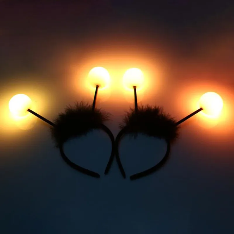 Flashing Feather Bee Antenna B - Diy Halloween Electronics ulasan dan harga
