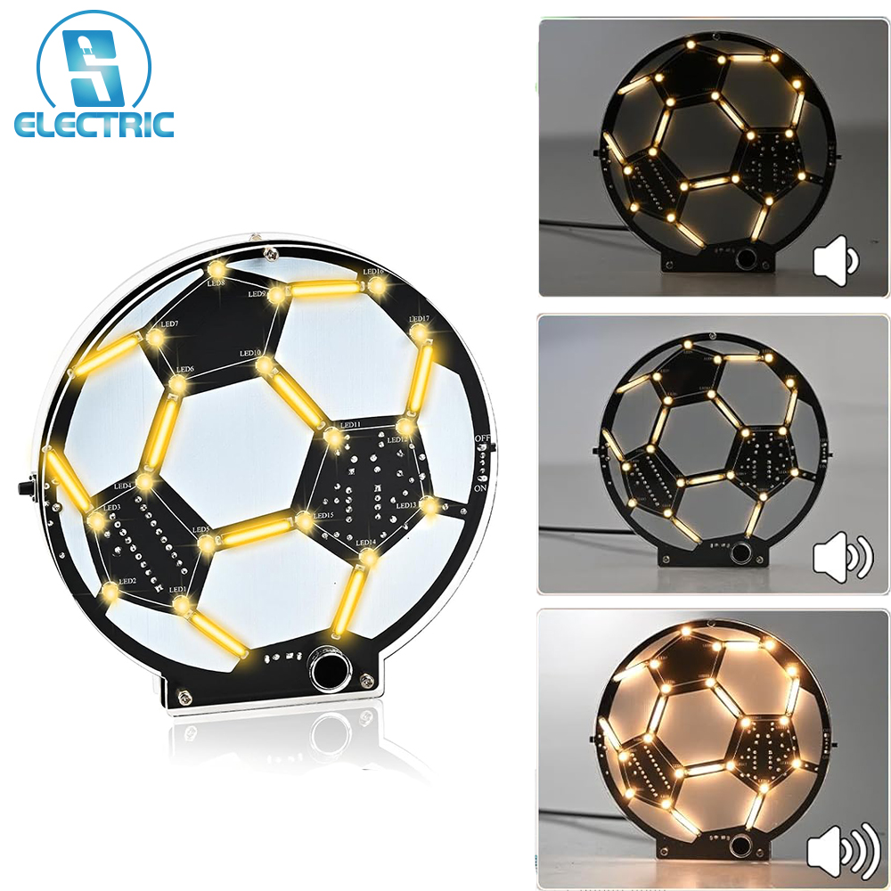 DIY Soccer Ball LED Soldering  - Diy Electronics Filament ulasan dan harga