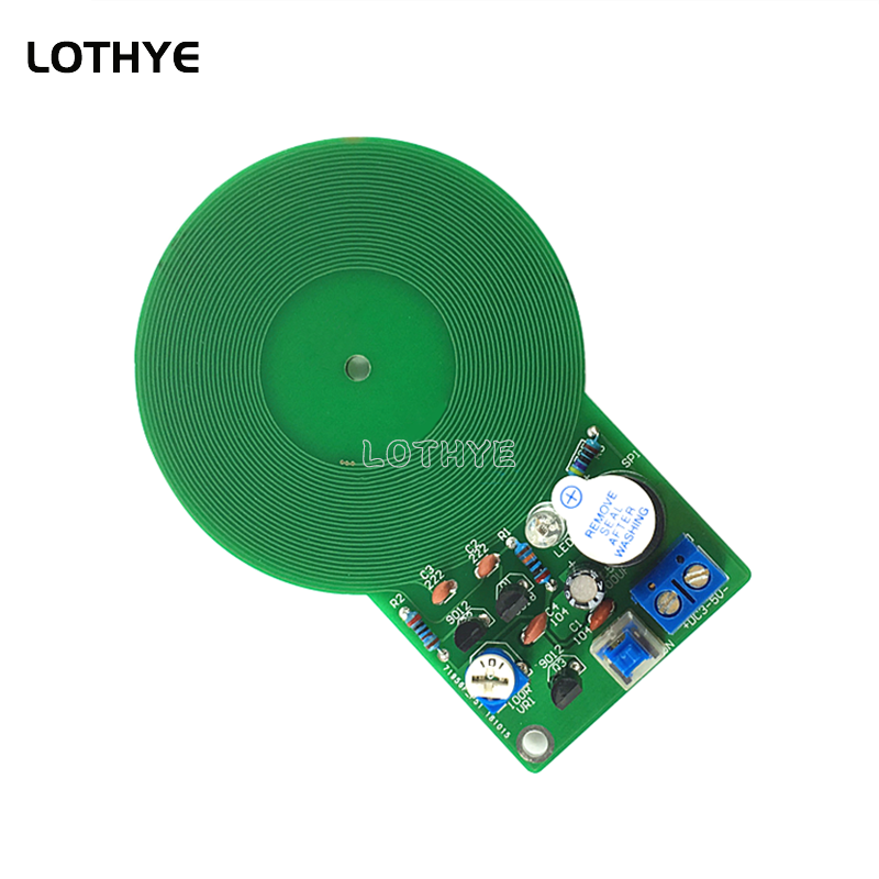 DC 3V-5V Metal Detector Kit DI - Diy Electronics Board ulasan dan harga