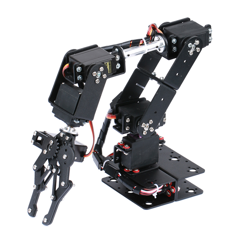 STEAM DIY 6 DOF Robot Metal Al - Diy Robot Electronics Kit ulasan dan harga