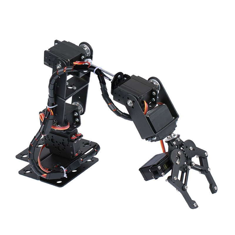 STEAM DIY 6 DOF Robot Metal Al - Diy Robot Electronics Kit ulasan dan harga