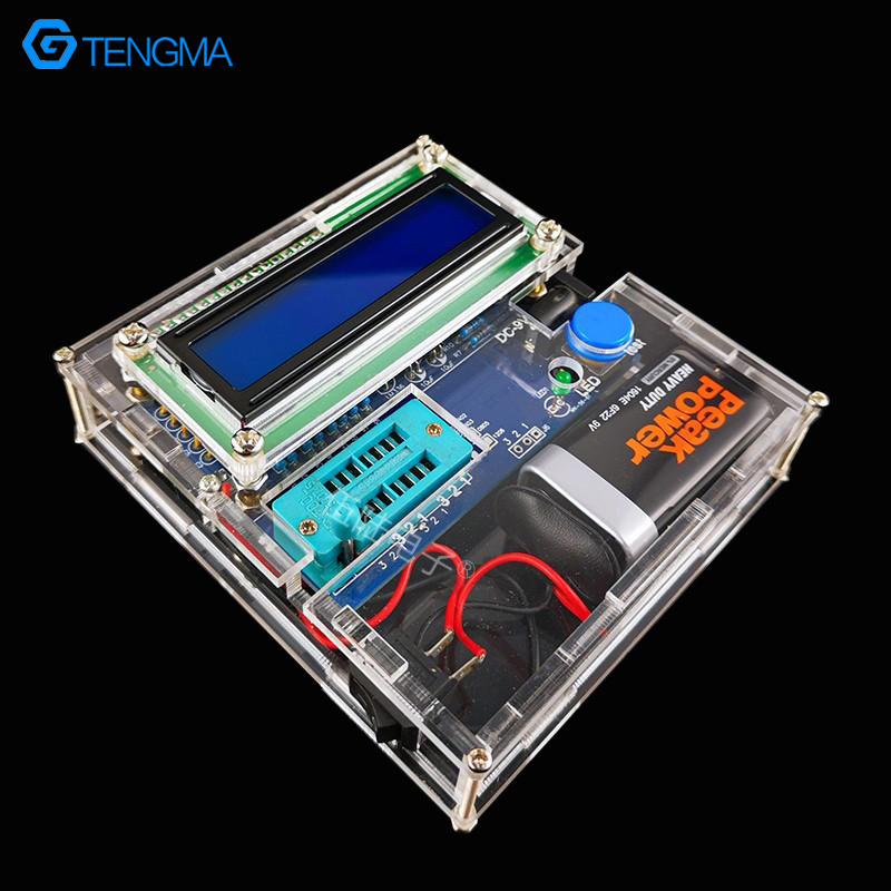Transistor Tester Kit Resistan - Diy Electronics Test Equipment ulasan dan harga