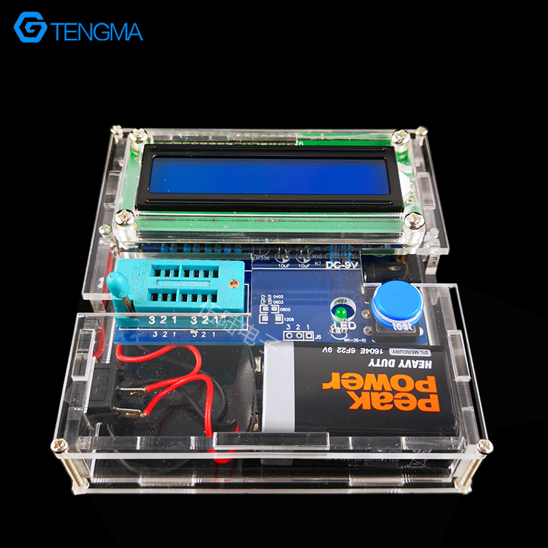 Transistor Tester Kit Resistan - Diy Electronics Test Equipment ulasan dan harga