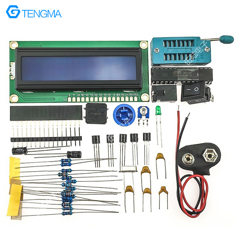 Transistor Tester Kit Resistan - Diy Electronics Test Equipment ulasan dan harga