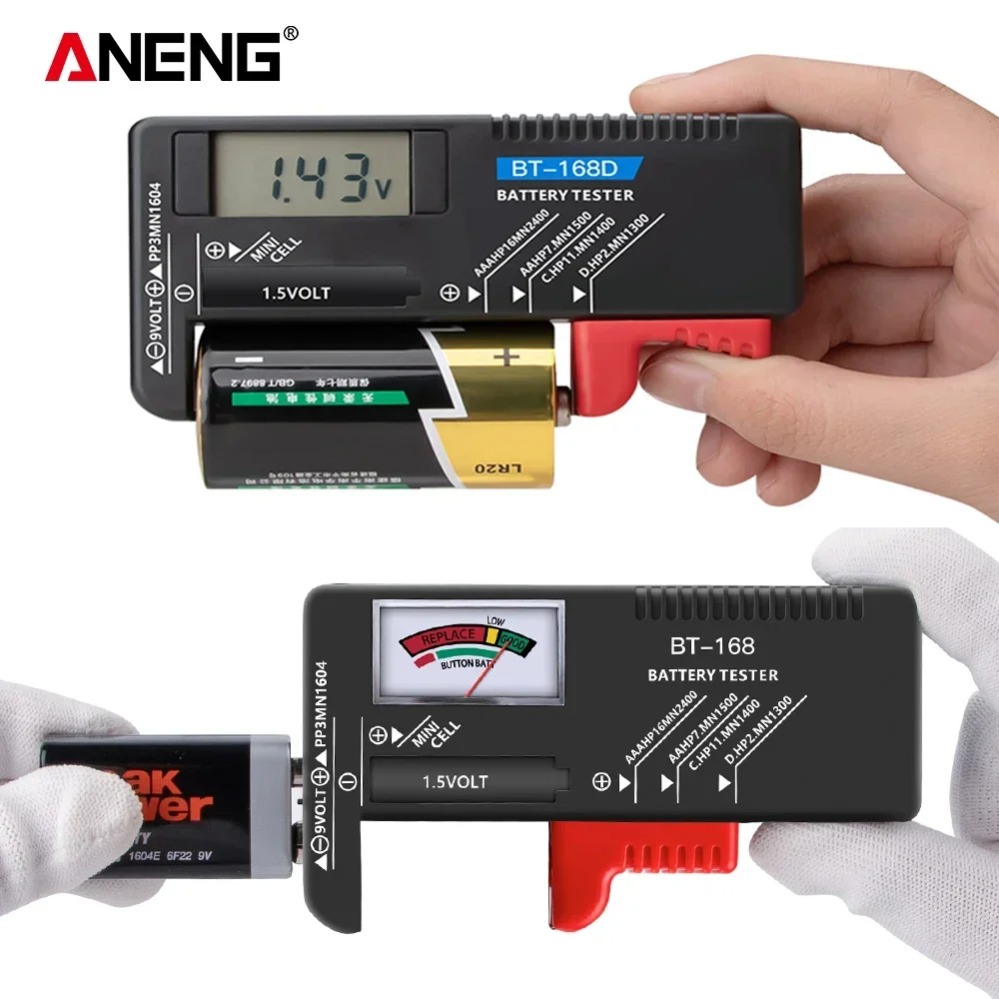 Battery Tester ANENG BT-168/ B - Diy Electronics Test Equipment ulasan dan harga