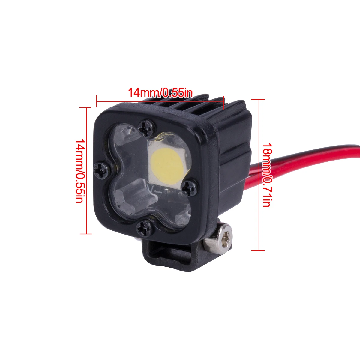 RC Car Square Bright LED Top L - Diy Rc Electronics ulasan dan harga