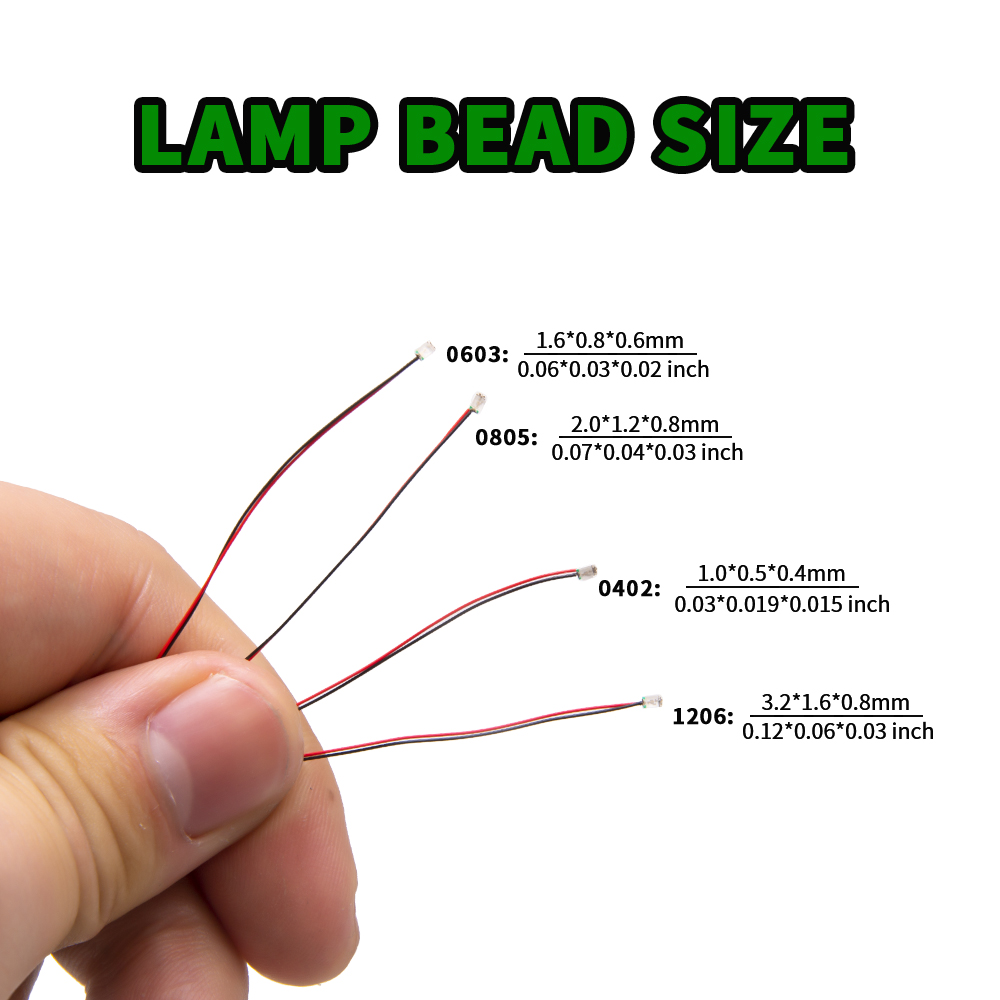 10pcs/Set Micro LED Lamp Chips - Diy Electronics Project Kit ulasan dan harga