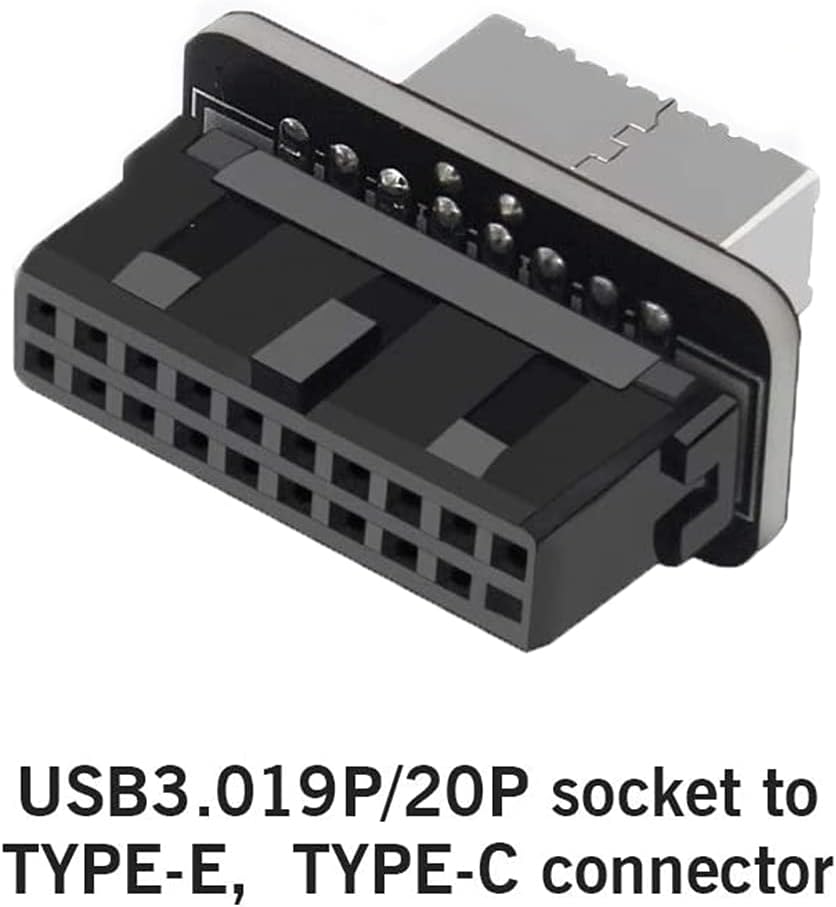 USB 3.0 19/20Pin to Type E Ada - Male Female Header Pin ulasan dan harga