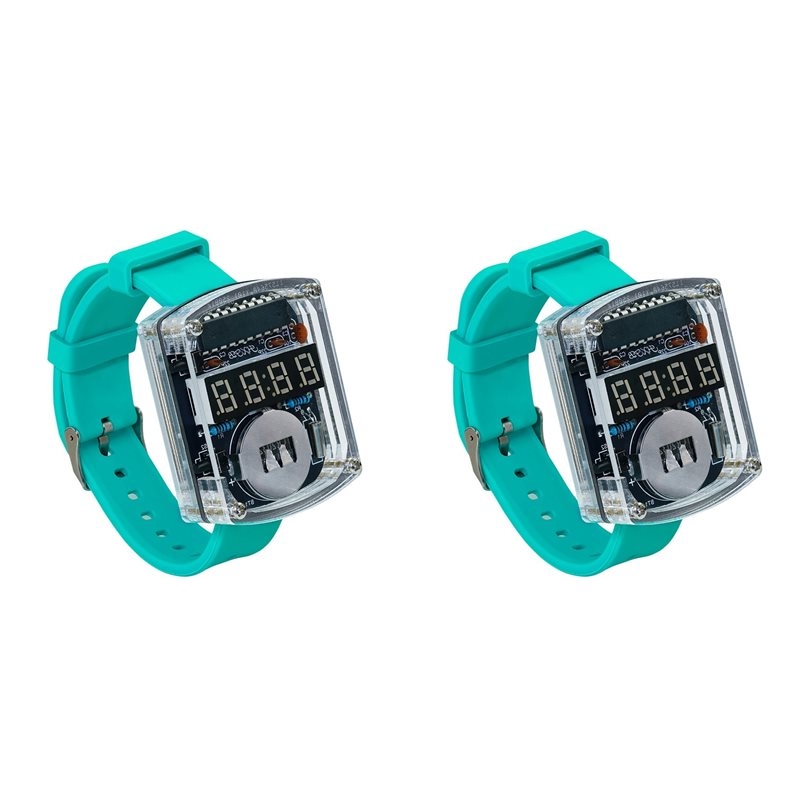 2X DIY Watch LED Watch Electro - Diy Electronics Project Kit ulasan dan harga
