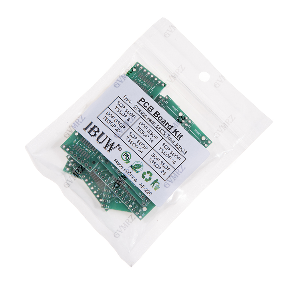30PCS 6Values SOP SSOP TSSOP P - Diy Electronics Project Kit ulasan dan harga