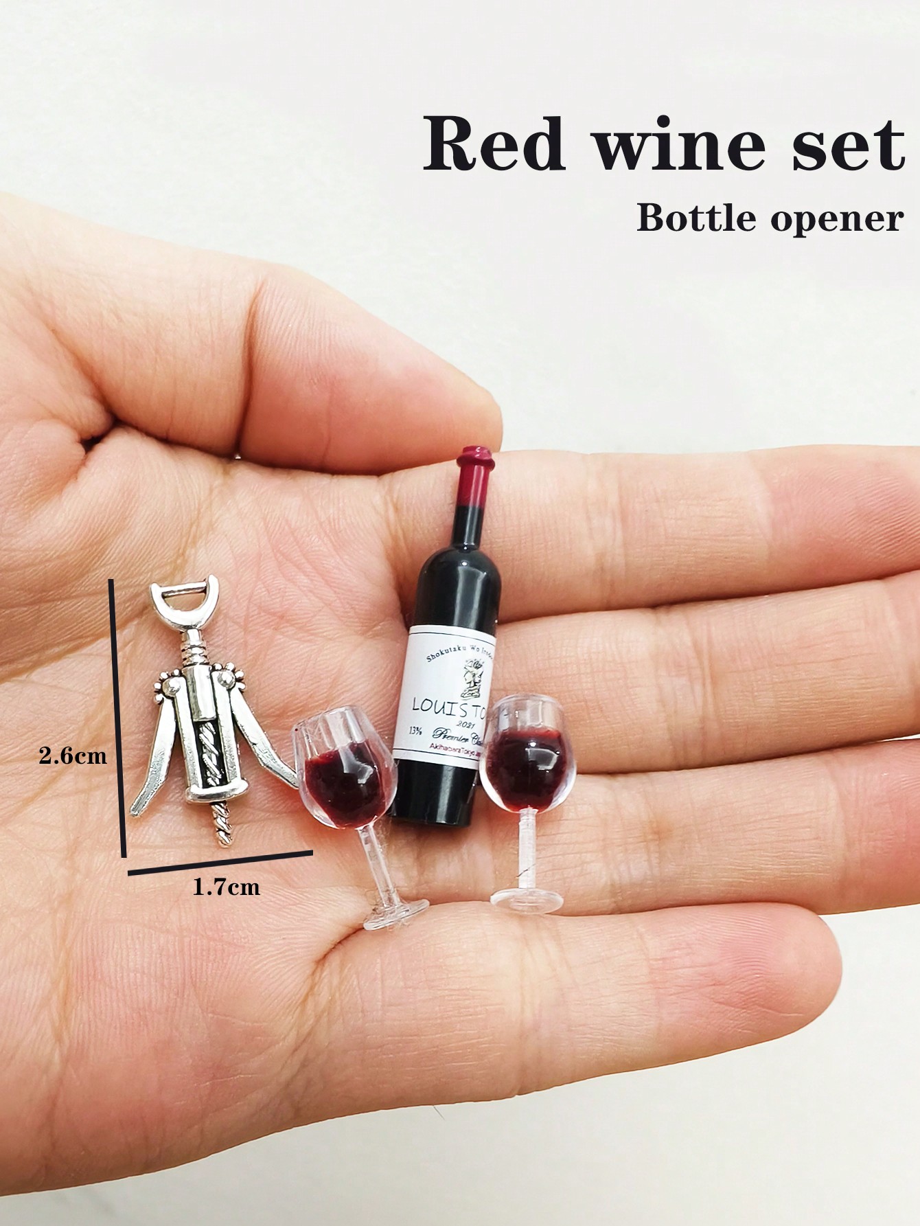 Dollhouse Mini Wine Champagne  - Diy Electronics Housing ulasan dan harga