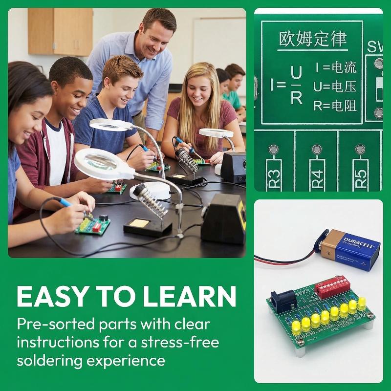 Student Electronic Soldering K - Diy Electronics Test Equipment ulasan dan harga