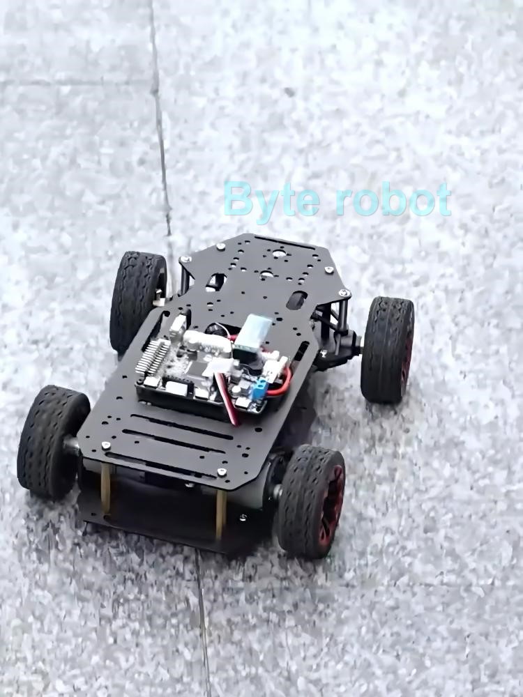 5KG Load 4WD Robot Car Metal A - Diy Robot Electronics Kit ulasan dan harga