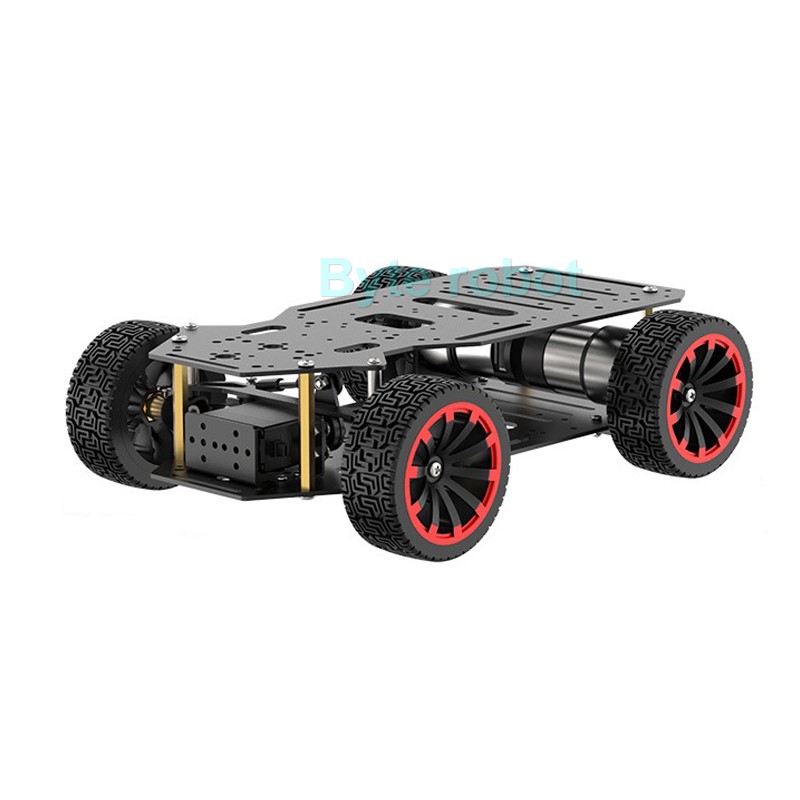 5KG Load 4WD Robot Car Metal A - Diy Robot Electronics Kit ulasan dan harga