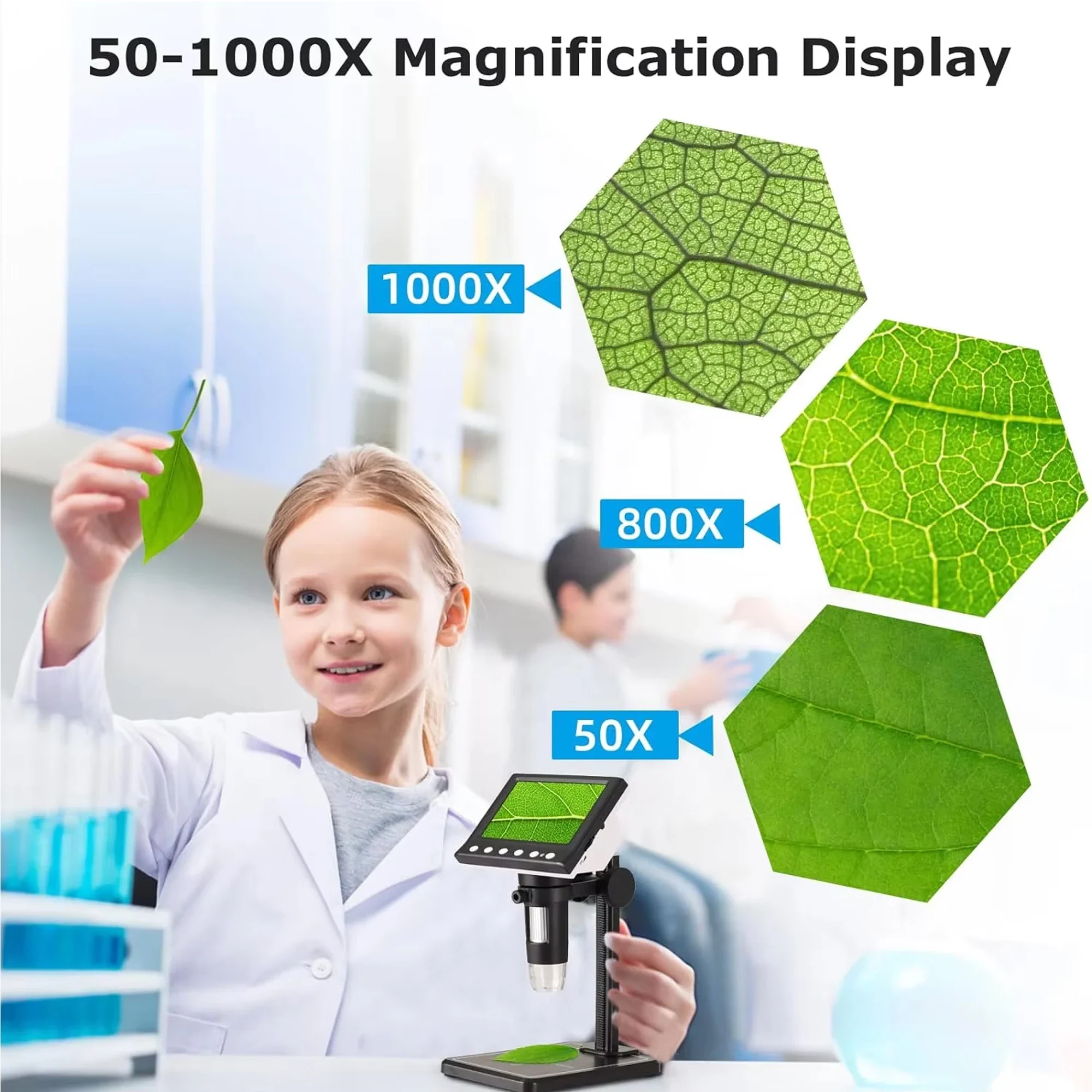 Inspection Microscope 1000x Ma - Diy Electronics Microscope ulasan dan harga