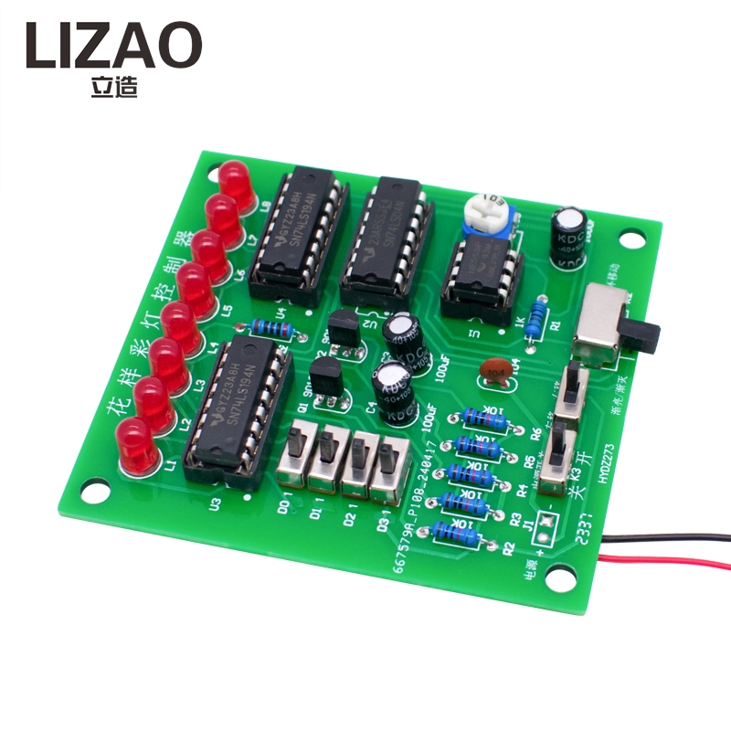 LED Flowing Light Controller D - Hobby Diy Electronics Kit ulasan dan harga