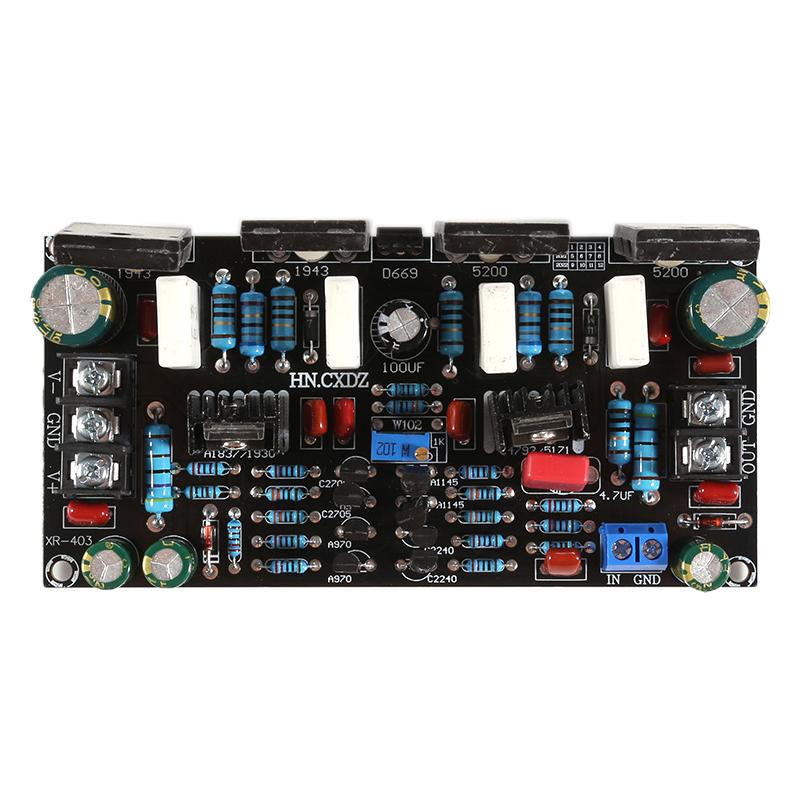 1PC 200W 1943 + 5200 High Mono - Diy Electronics Board ulasan dan harga
