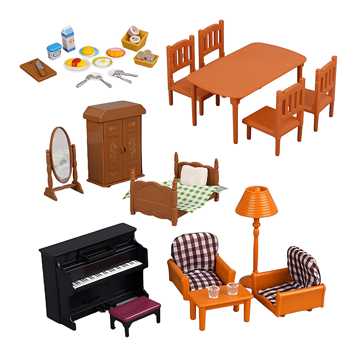 Miniature Furniture 1:12 Dollh - Diy Electronics Housing ulasan dan harga