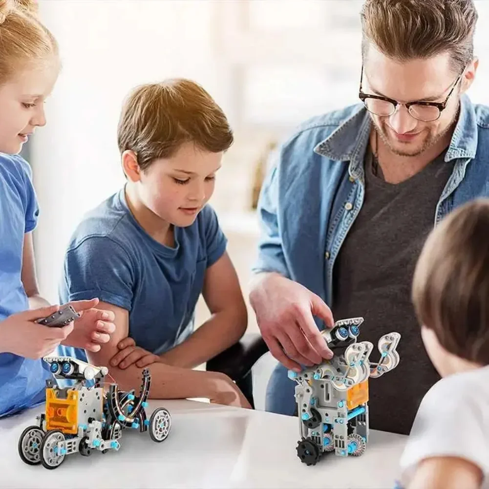 13 in 1 Solar Powered Robot Sc - Diy Robot Electronics Kit ulasan dan harga