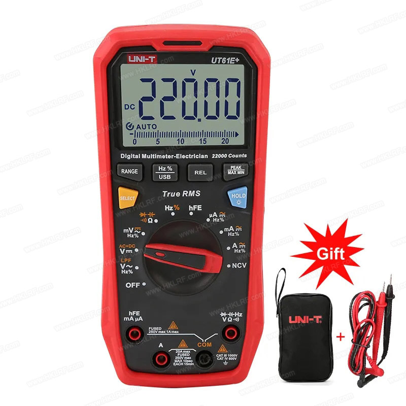 True RMS  AC DC Voltage Tester - Multimeter Digital ulasan dan harga