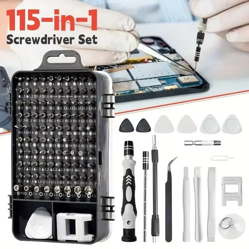 115-in-1 Precision Screwdriver - Diy Electronics Project Kit ulasan dan harga