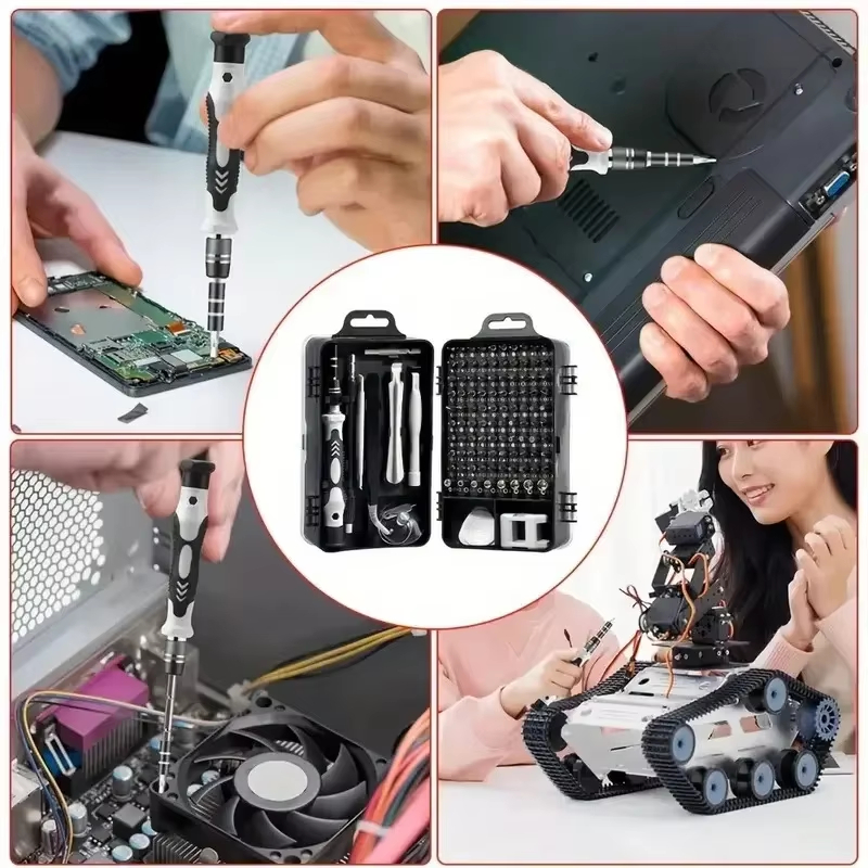 115-in-1 Precision Screwdriver - Diy Electronics Project Kit ulasan dan harga